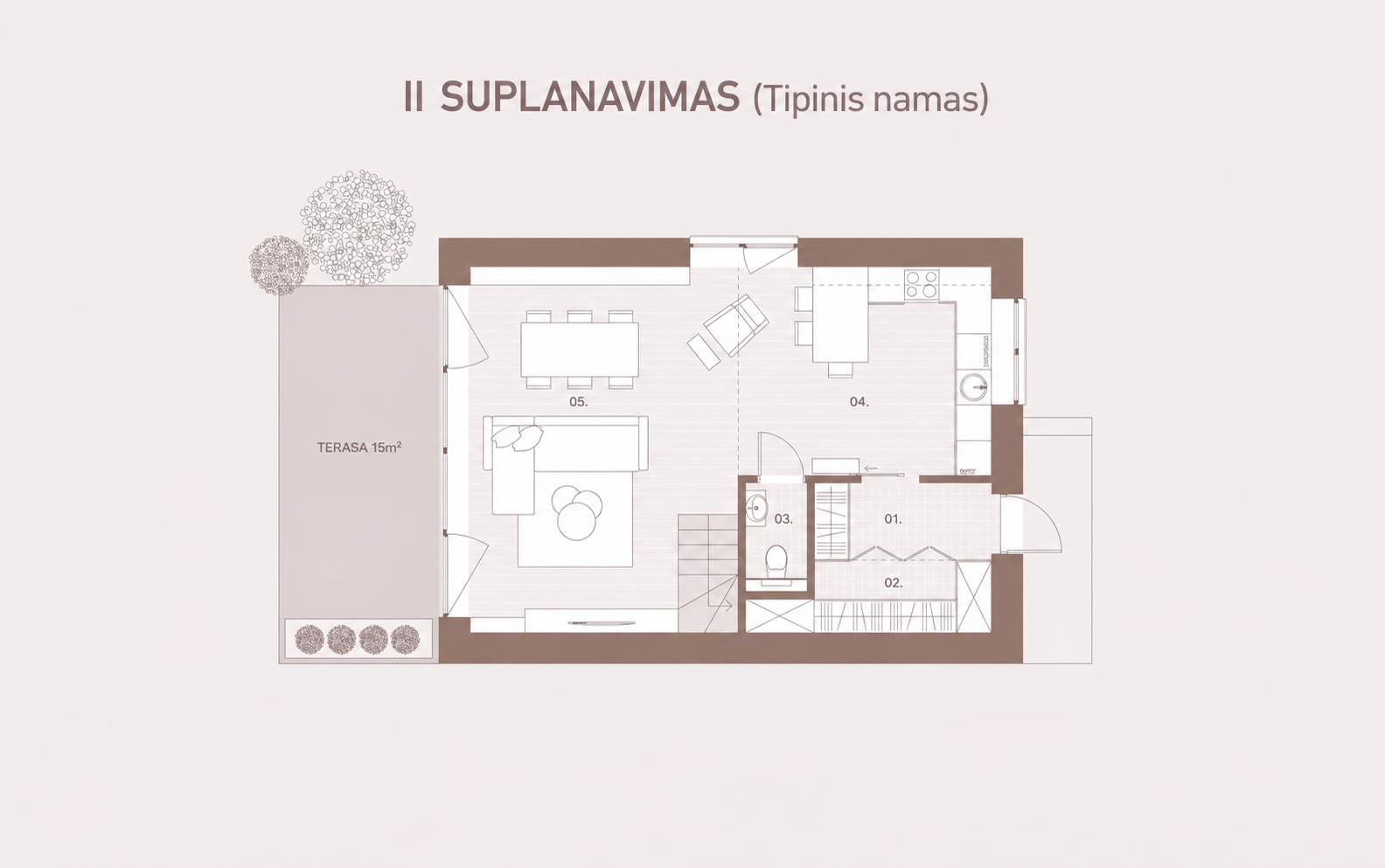 II suplanavimas 1